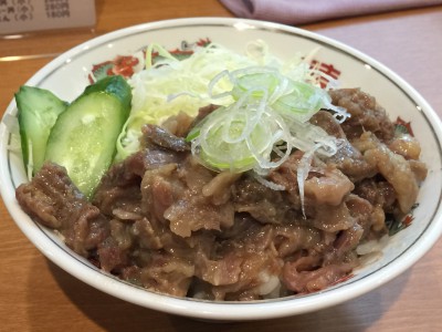 牛すじ丼（小）