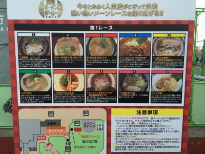 関西ラーメンダービ2015第１レース