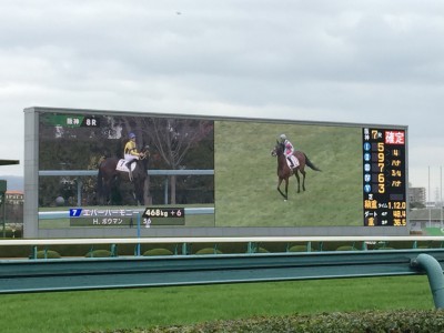 スクリーンで紹介されるエバーハーモニー