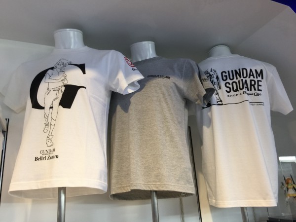 GUNDAM SQUARE限定Tシャツ