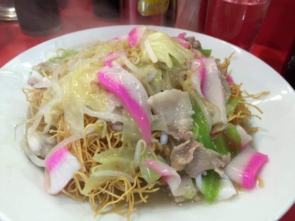 思案橋ラーメンの皿うどん