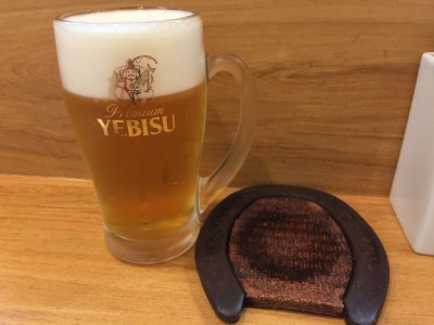 生ビール（エビス）＝シンザン