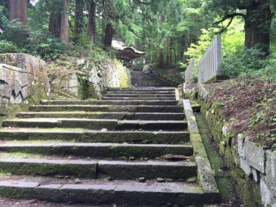 大神山神社奥宮・参道石畳3