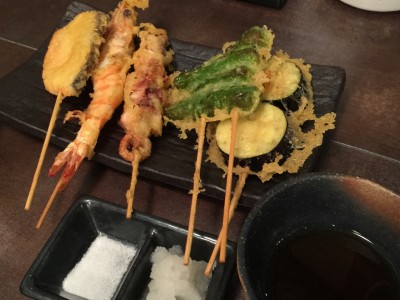 おまかせ串天5本
