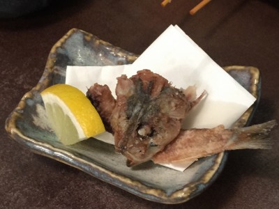いわし唐揚げ