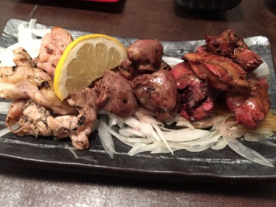 炭火焼鶏・おまかせ三種