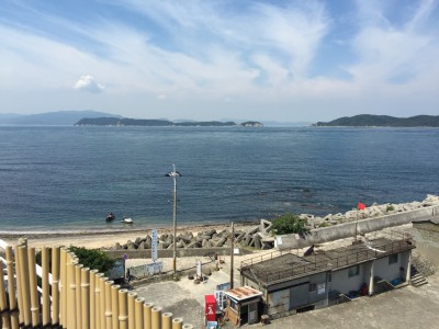 ひいなの湯露天風呂からの絶景