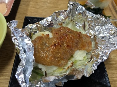 鱧の金山寺ソース焼き