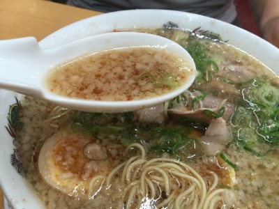 来来亭味玉ラーメン・スープ