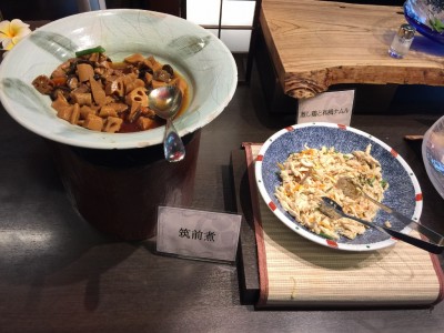 筑前煮・蒸し鶏と和風ナムル