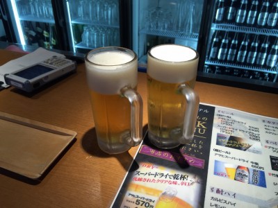 アサヒスーパードライ生ビール