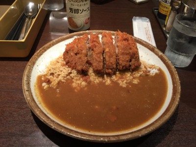 カレーハウスCoCo壱番屋・牛メンチ勝つカレー