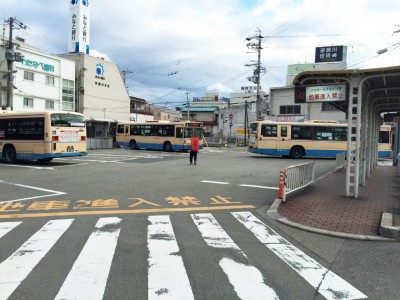 逆瀬川バス停