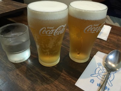 自由軒生ビール（間違い分）