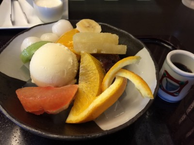 フルーツあんみつ