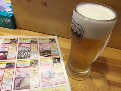 1軒目のビール