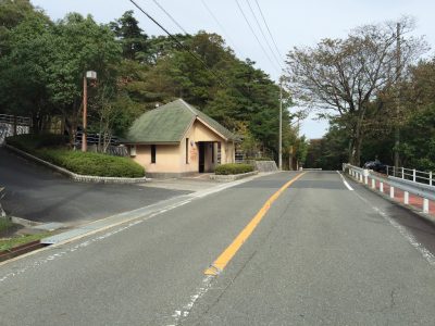 通天湖・遊歩道入口のトイレ