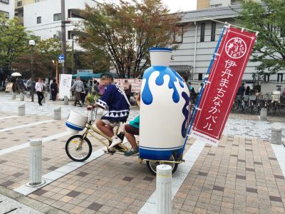 人力車ならぬ人力自転車