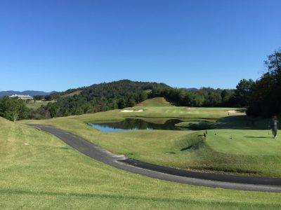 グランベール京都GCウエストコース16番ホール