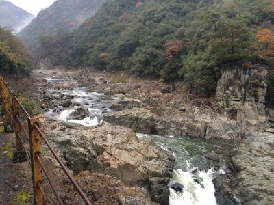 武庫川上流の渓谷