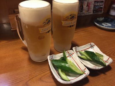 キンキンに冷えた生ビール