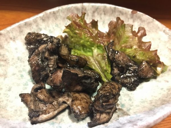 みやざき地頭鶏・炭火焼きハラミ