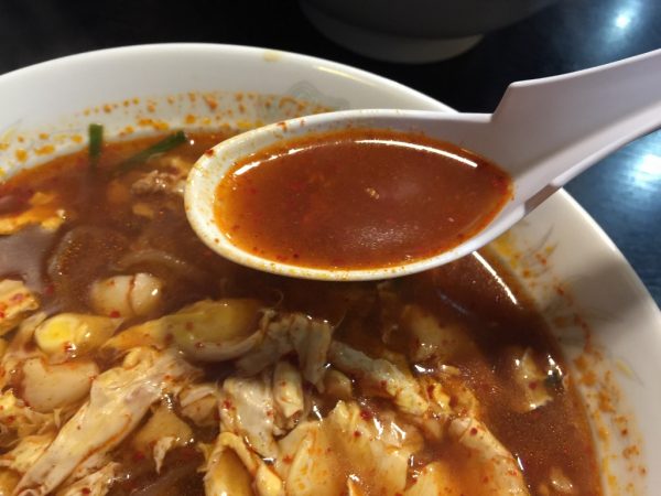 元祖辛麺・5辛スープ