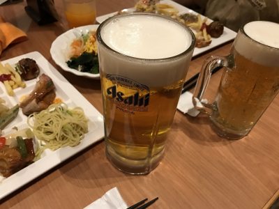 生ビール 大ジョッキ・中ジョッキ