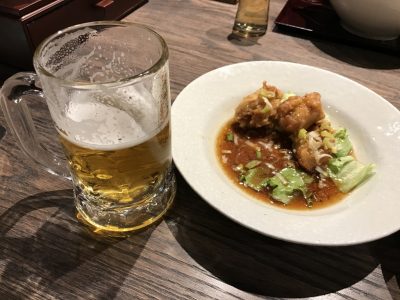 生ビール中