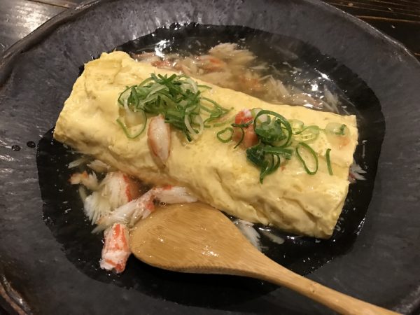 蟹餡掛け 和風天津飯