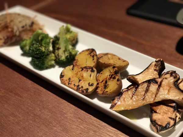 本日の焼き野菜盛り合わせ