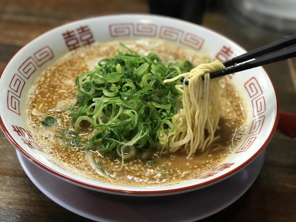 胡麻味噌ラーメン「旨いらーめん ゆうや」