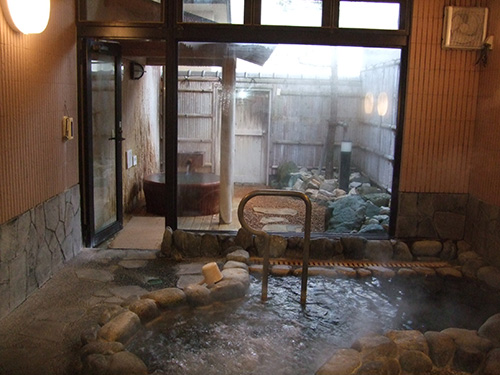 石造りの家族風呂「めぐみ」