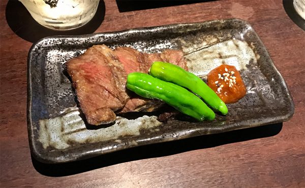 厚切り熟成肉の西京焼き