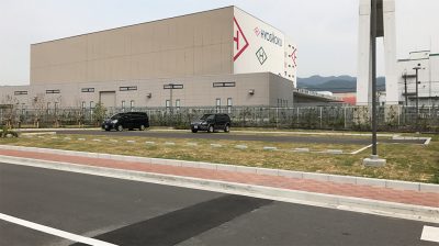 キューピー神戸工場・工場見学者用駐車場