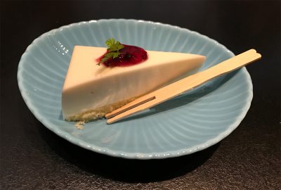 スイーツ・レアチーズケーキ