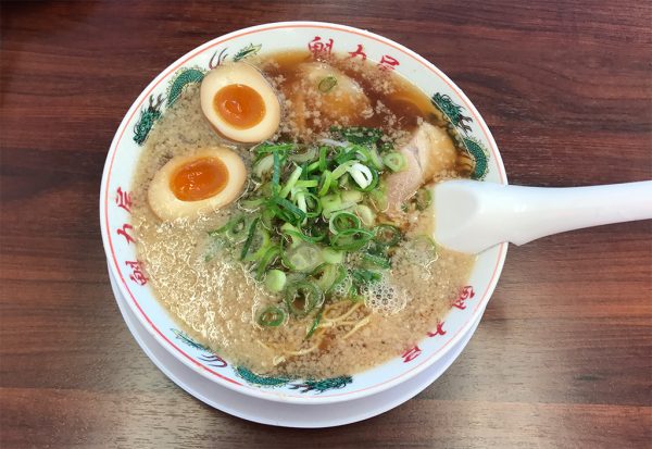 特製醤油味玉ラーメン