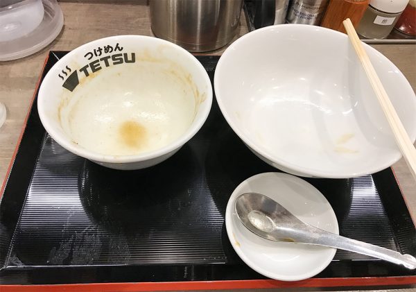 つけめんTETSU（テツ）完食