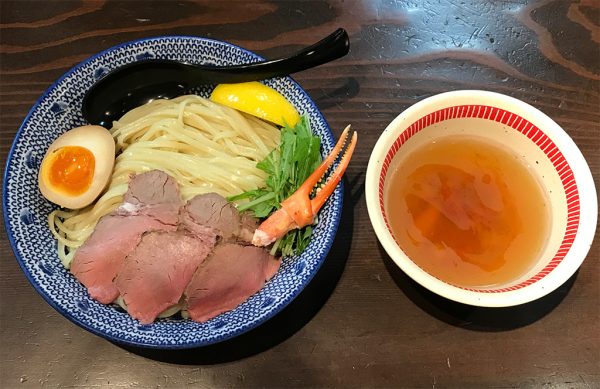 すっごいズワイ蟹の冷しつけ麺