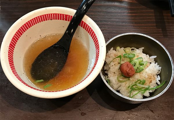 すっごいズワイ蟹の冷しつけ麺 追い飯