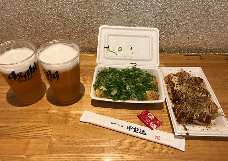 甲賀流本店 たこ焼き