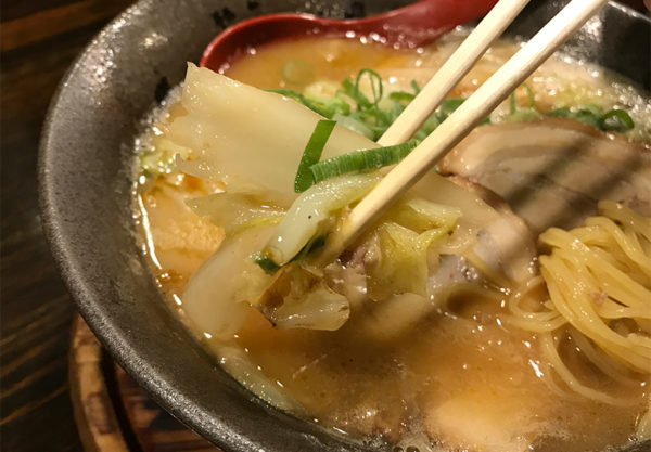 白菜醤油炒め