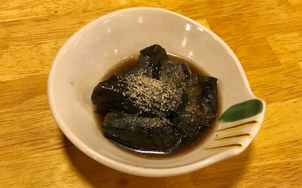 おばんざい 茄子の煮びたし