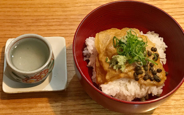 折々 まつ菜 バルメニュー 日本酒 鯛茶漬け