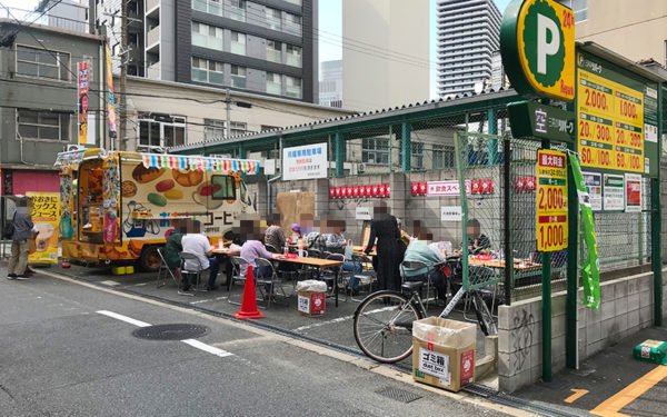 西天満 にしてんバル 飲食スペース