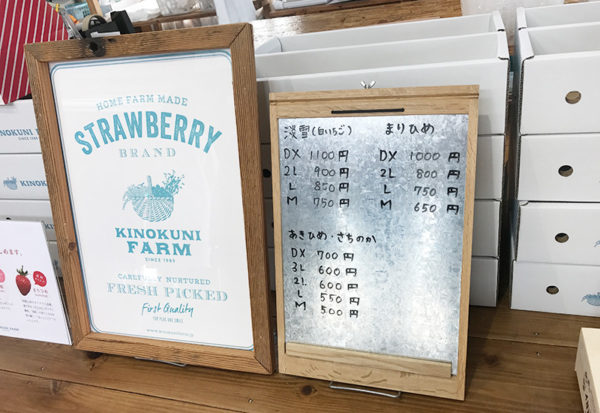 和歌山 いちご農園 紀の国 苺直売