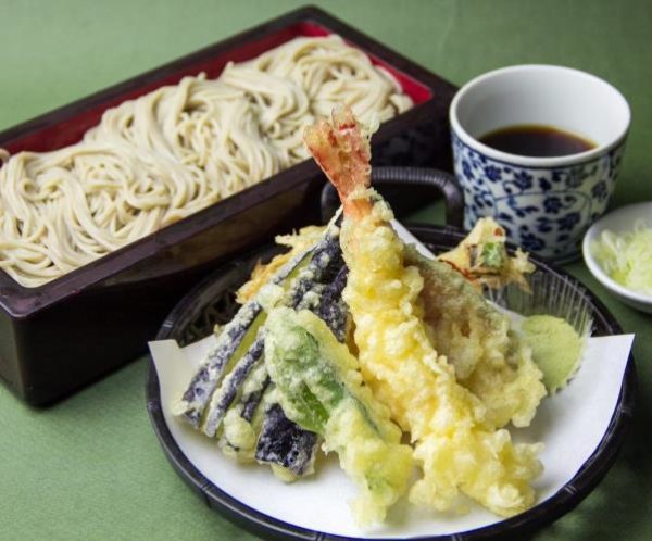 前野原温泉 さやの湯処 天ぷらせいろ