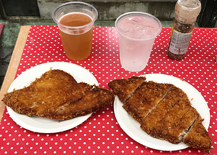 明石鮪屋の食堂 まぐろカツ 明石まちなかバル 2019 春