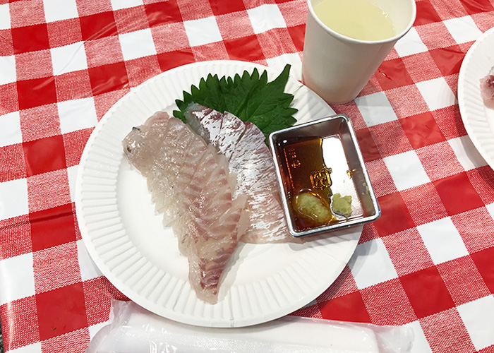 前もんの魚の刺身 地酒 来楽 活魚 松庄 明石まちなかバル 2019 春