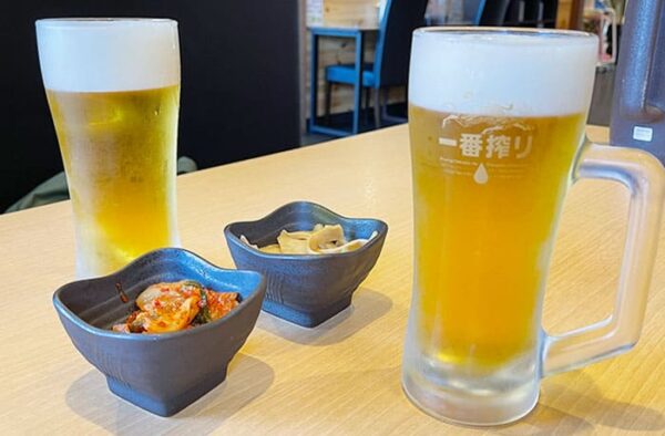 宝塚 ラーメン工房 あ ハッピーアワー 生ビール